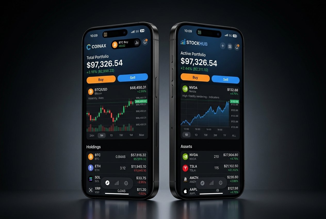 FXPro Dual Phones Mobile App