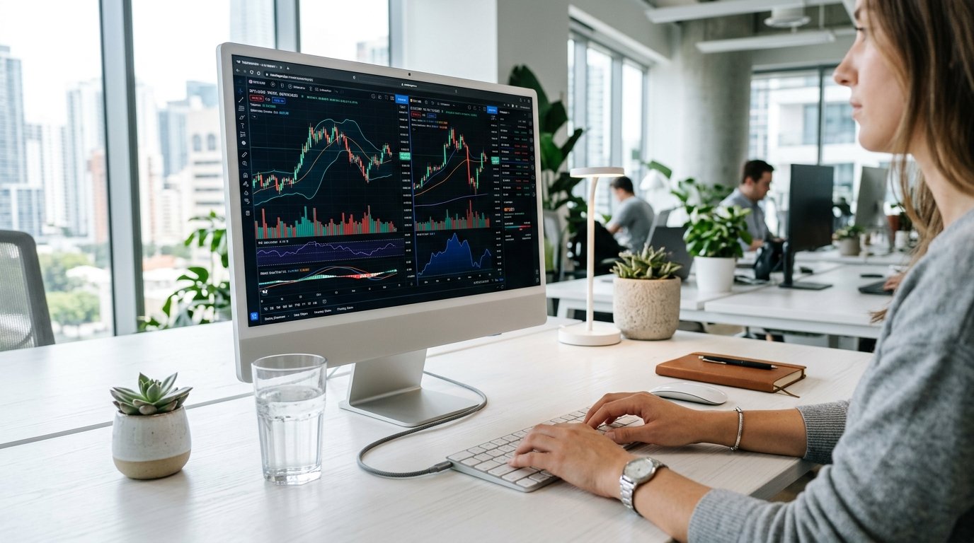 Why Choose Us Trading Screen